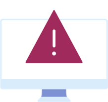 Exclamation mark on PC